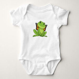 Kikker met vlinder romper