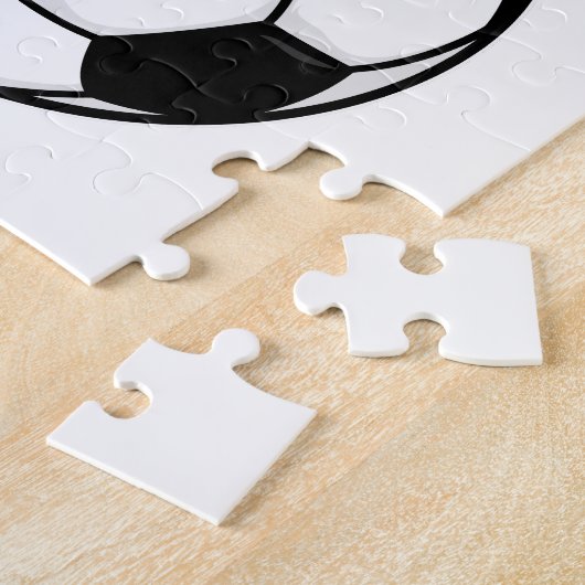 Kikker met Voetbal Legpuzzel (Zijkant)