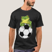 Kikker met Voetbal T-shirt (Voorkant)