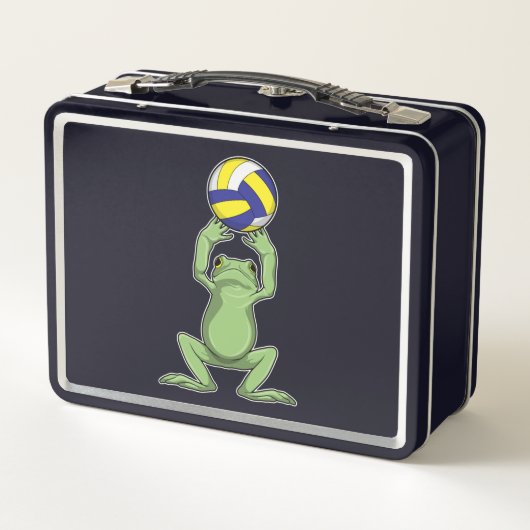 Kikker met volleybal (Achterkant)