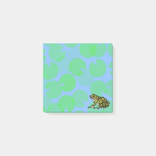 Kikker met waterlelieblad Post-it-notities Post-it® Notes (Voorkant)