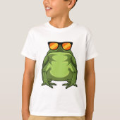 Kikker met zonnebril t-shirt (Voorkant)