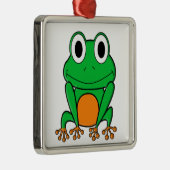 Kikker Metalen Ornament (Rechts)