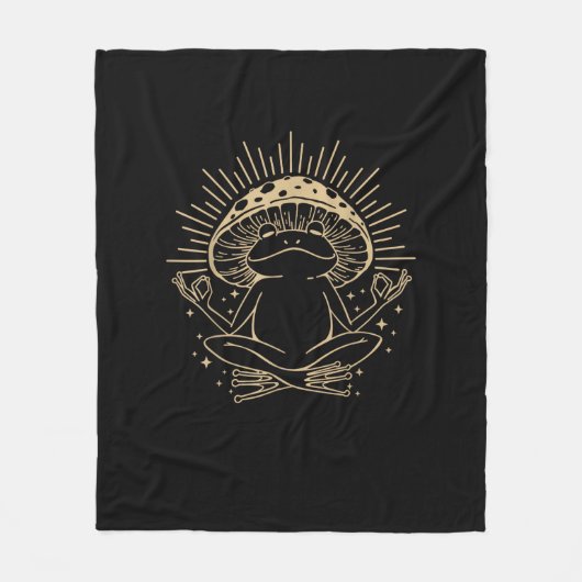Kikker & Minimalisme Cottage Aesthetische Goblinc Fleece Deken (Voorkant)