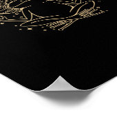 Kikker & Minimalisme Cottage Aesthetische Goblinc Poster (Hoek)