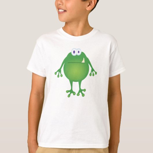 Kikker Monster Kinder Shirt (Voorkant)