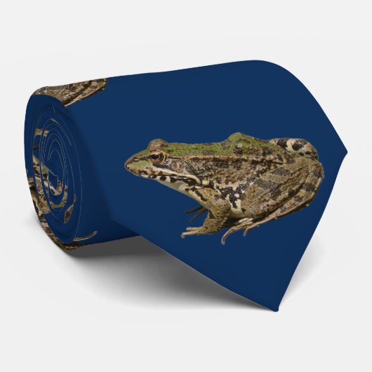 Kikker Neck Tie Stropdas (Opgerold)