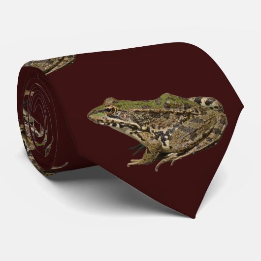 Kikker Neck Tie Stropdas (Opgerold)