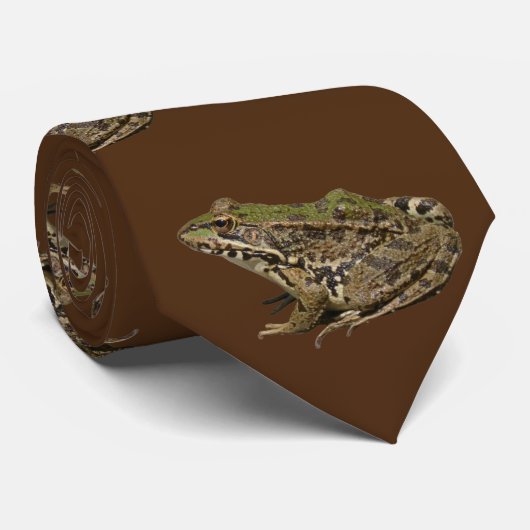 Kikker Neck Tie Stropdas (Opgerold)