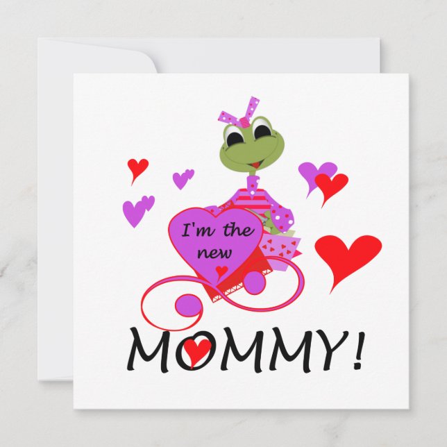 Kikker nieuwe mammie-cadeaus (Voorkant)
