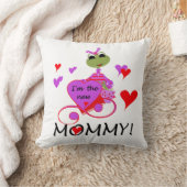 Kikker nieuwe mammie-cadeaus kussen (Deken)