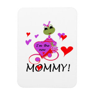 Kikker nieuwe mammie-cadeaus magneet