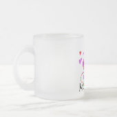 Kikker nieuwe mammie T-shirts en cadeautjes Matglas Koffiemok (Links)