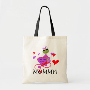 Kikker nieuwe mammie T-shirts en cadeautjes Tote Bag