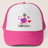 Kikker nieuwe mammie T-shirts en cadeautjes Trucker Pet (Voorkant)