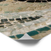 Kikker, nijlmozaïek, uit het Huis van de Faun Poster (Hoek)