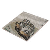 Kikker, nijlmozaïek, uit het Huis van de Faun Tegeltje (Zijkant)