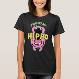 Kikker No Hippo Funny Cute Crazy Frog T-shirt
