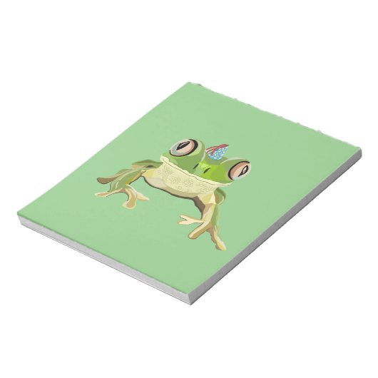 Kikker notitieblok (Linkerzijde)