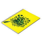 kikker notitieboek (Linkerzijde)