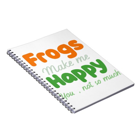 kikker notitieboek (Rechterzijde)