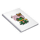 Kikker notitieboek (Rechterzijde)