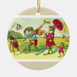  kikker nr. 2 keramisch ornament