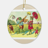 kikker nr. 2 keramisch ornament (Links)