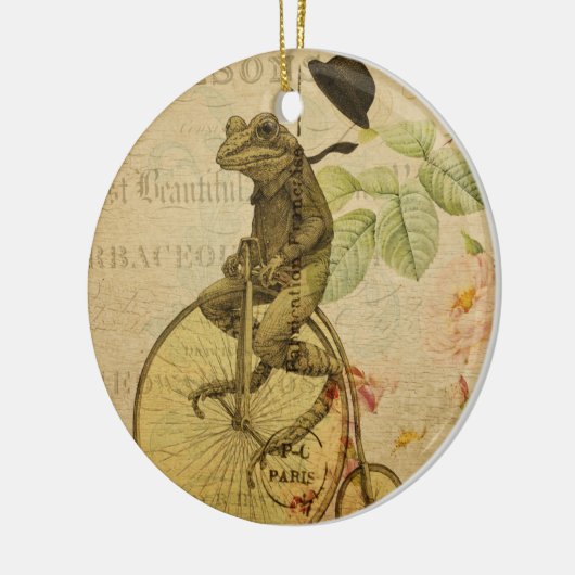 Kikker nr. 4 Keramisch Ornament (Links)