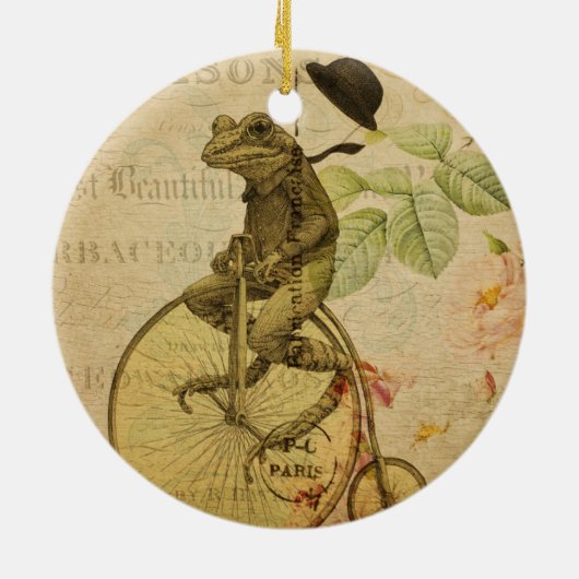  Kikker nr. 4 Keramisch Ornament (Achterkant)