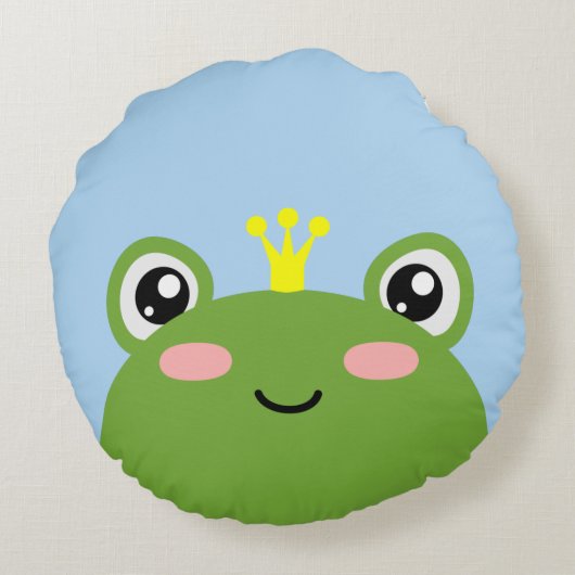 Kikker of prinses rond kussen (Achterkant)
