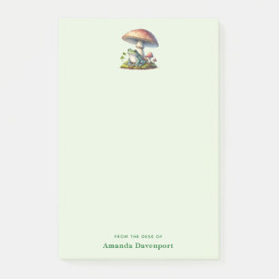 Kikker onder een paddestoel Schattige natuur Post-it® Notes