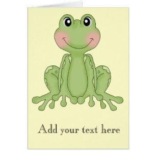 Kikker ontwerp Notecards voor Kikker Collectors