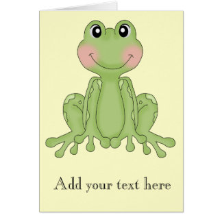 Kikker ontwerp Notecards voor Kikker Collectors