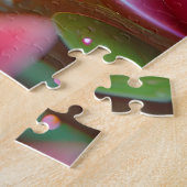 Kikker op een flip-flop in een vijver legpuzzel (Zijkant)