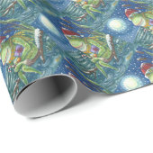 KIKKER OP EEN LANG KERSTVAKANTIE INPAKPAPIER (Rol Hoek)