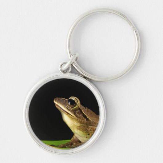 Kikker op een lef sleutelhanger (Voorkant)