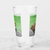 Kikker op een rots glas (Rechts)