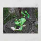 Kikker op Feestdagen Briefkaart (Voorkant)