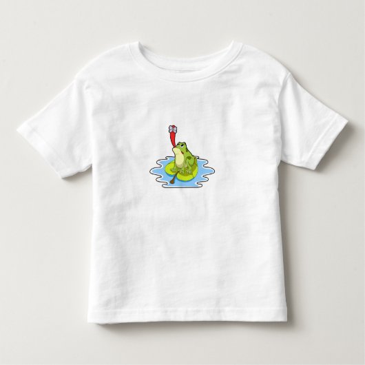 Kikker op Leaf met Insect Kinder Shirts (Voorkant)