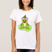 Kikker op Leaf T-shirt (Voorkant)