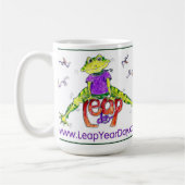 Kikker op lepdag koffiemok (Links)