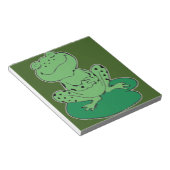 Kikker op Lilypad Notitieblok (Schuin)