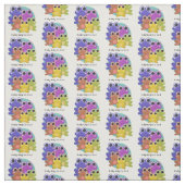 kikker op maat stof (Swatch)