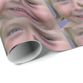 Kikker op neus cadeaupapier (Rol Hoek)