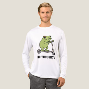 Kikker op scooter Grappig Meme T-shirt 