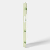 Kikker op waterlelieblad patroon Case-Mate iPhone case (Achterkant / Rechts)