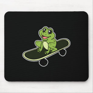 Kikker Pad Amphibie Kikkerachtig Skateboard Skateb Muismat