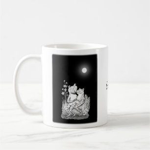 kikker pad paar leuke grappige romantische liefde  koffiemok