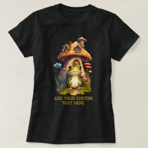 Kikker Paddenstoel Bloemen bos Pad, Kikker Kikkerl T-shirt